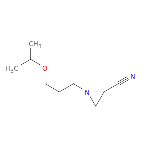 2-Aziridinecarbonitrile, 1-[3-(1-methylethoxy)propyl]-