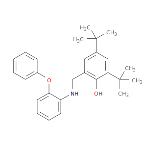 Phenol, 2,4-bis(1,1-dimethylethyl)-6-[[(2-phenoxyphenyl)amino]methyl]-
