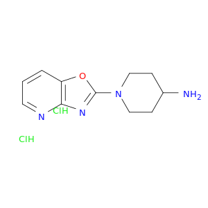 4-哌啶胺,1-恶唑唑[4,5-B]吡啶-2-yl-,盐酸盐(1：2)