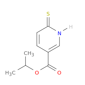 3-Pyridinecarboxylic acid, 1,6-dihydro-6-thioxo-, 1-methylethyl ester