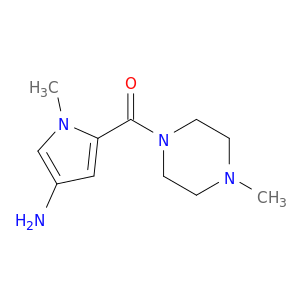 Piperazine, 1-[(4-amino-1-methyl-1H-pyrrol-2-yl)carbonyl]-4-methyl-