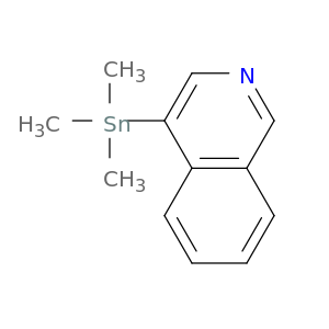 Isoquinoline, 4-(trimethylstannyl)-
