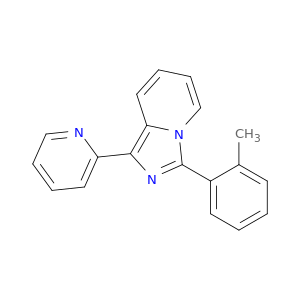 Imidazo[1,5-a]pyridine, 3-(2-methylphenyl)-1-(2-pyridinyl)-