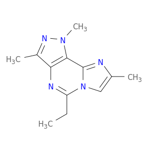 5-ethyl-1,3,8-trimethyl-1h-imidazo[1,2-c]pyrazolo[3,4-e]pyrimidine