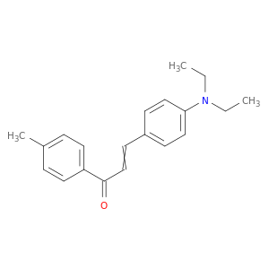 2-Propen-1-one, 3-[4-(diethylamino)phenyl]-1-(4-methylphenyl)-