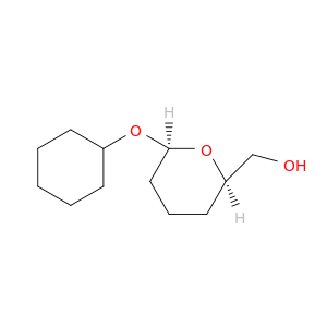 2H-Pyran-2-methanol, 6-(cyclohexyloxy)tetrahydro-, cis-