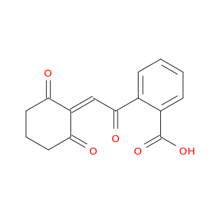 Benzoic acid, 2-[(2,6-dioxocyclohexylidene)acetyl]-