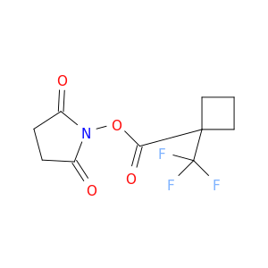 环丁烷羧酸,1-(三氟甲基)-,2,5-二氧基-1-吡咯烷基酯