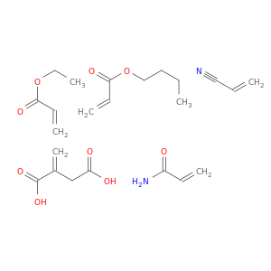 丁二烯酸,2-亚甲基-,二丙烯酸丁酯,2-丙酸乙酯,2-丙酰胺和2-丙烯腈
