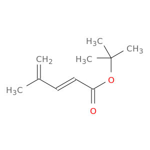 2,4-Pentadienoic acid, 4-methyl-, 1,1-dimethylethyl ester, (2E)-