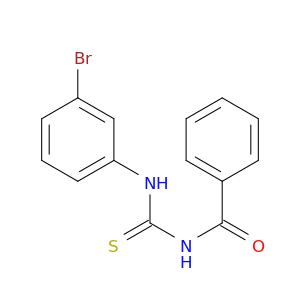 Benzamide, N-[[(3-bromophenyl)amino]thioxomethyl]-