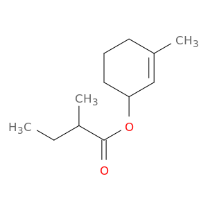 Butanoic acid,2-methyl-, 3-methyl-2-cyclohexen-1-yl ester