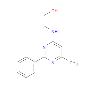 2-[(6-METHYL-2-PHENYL-4-PYRIMIDINYL)AMINO]-ETHANOL