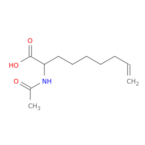 2-乙酰氨基壬-8-烯酸