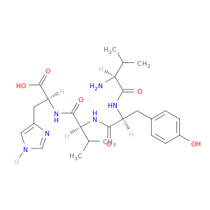 L-Histidine, N-[N-(N-L-valyl-L-tyrosyl)-L-valyl]-