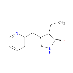 2-Pyrrolidinone, 3-ethyl-4-(2-pyridinylmethyl)-