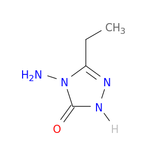 3H-1,2,4-Triazol-3-one, 4-amino-5-ethyl-2,4-dihydro-