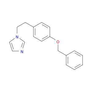 1H-Imidazole, 1-[2-[4-(phenylmethoxy)phenyl]ethyl]-
