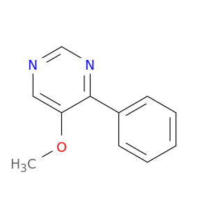 Pyrimidine, 5-methoxy-4-phenyl-