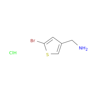 (5-溴噻吩-3-基)甲胺胺盐酸盐