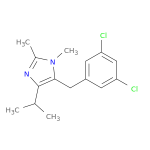 5-(3,5-dichlorobenzyl)-1,2-dimethyl-4-(1-methylethyl)-1h-imidazole