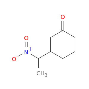 Cyclohexanone, 3-(1-nitroethyl)-