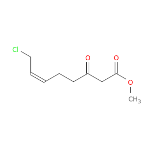6-Octenoic acid, 8-chloro-3-oxo-, methyl ester, (Z)-