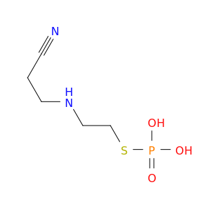 Propanenitrile, 3-[[2-(phosphonothio)ethyl]amino]-