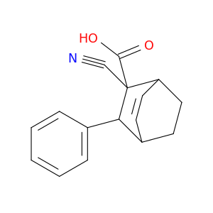 Bicyclo[2.2.2]oct-5-ene-2-carboxylic acid, 2-cyano-3-phenyl-