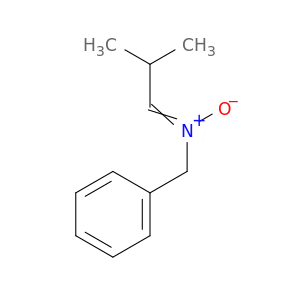 Benzenemethanamine, N-(2-methylpropylidene)-, N-oxide