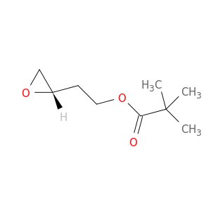 Propanoic acid, 2,2-dimethyl-, 2-(2S)-oxiranylethyl ester