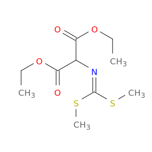 Propanedioic acid, [[bis(methylthio)methylene]amino]-, diethyl ester