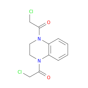 1,1'-(2,3-dihydroquinoxaline-1,4-diyl)bis(2-chloroethanone)
