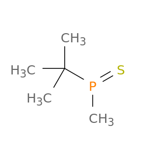 Phosphine sulfide, (1,1-dimethylethyl)methyl-
