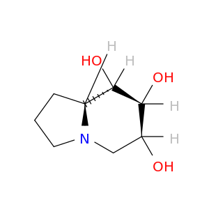 6,7,8-Indolizinetriol,octahydro-, (6S,7R,8R,8aR)-