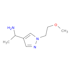 1-(1-(2-Methoxyethyl)-1H-pyrazol-4-yl)ethanamine