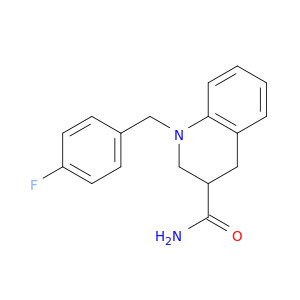 3-Quinolinecarboxamide,1-[(4-fluorophenyl)methyl]-1,2,3,4-tetrahydro-