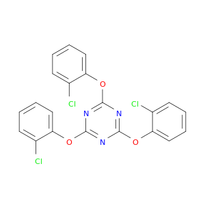 1,3,5-Triazine, 2,4,6-tris(2-chlorophenoxy)-
