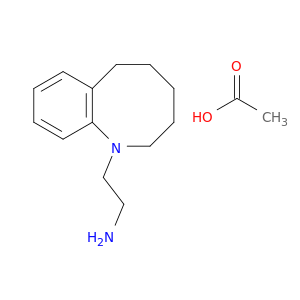 2-(3,4,5,6-tetrahydro-1-benzazocin-1(2h)-yl)ethanamine acetate