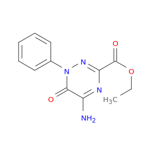 ETHYL 5-AMINO-6-OXO-1-PHENYL-1,6-DIHYDRO-1,2,4-TRIAZINE-3-CARBOXYLATE