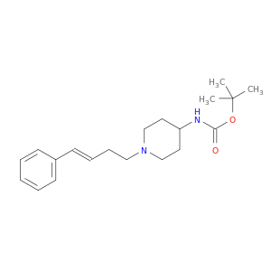 [1-((E)-4-苯基-丁-3-烯基)-哌啶-4-基]-氨基甲酸叔丁基酯