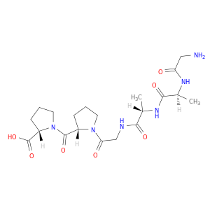 L-Proline, 1-[1-[N-[N-(N-glycyl-L-alanyl)-L-alanyl]glycyl]-L-prolyl]-