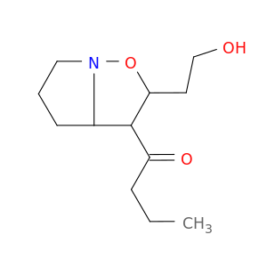 1-Butanone, 1-[hexahydro-2-(2-hydroxyethyl)pyrrolo[1,2-b]isoxazol-3-yl]-