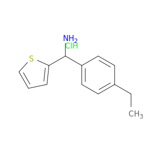 (4-Ethylphenyl)(thiophen-2-yl)methanamine Hydrochloride