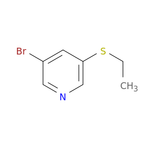 Pyridine, 3-bromo-5-(ethylthio)-