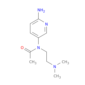 Acetamide, N-(6-amino-3-pyridinyl)-N-[2-(dimethylamino)ethyl]-
