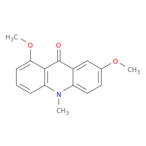 9(10H)-Acridinone, 1,7-dimethoxy-10-methyl-