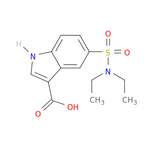 1H-Indole-3-carboxylicacid, 5-[(diethylamino)sulfonyl]-
