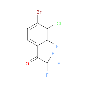 1-(4-Bromo-3-chloro-2-fluorophenyl)-2,2,2-trifluoroethan-1-one