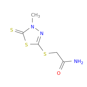 Acetamide, 2-[(4,5-dihydro-4-methyl-5-thioxo-1,3,4-thiadiazol-2-yl)thio]-